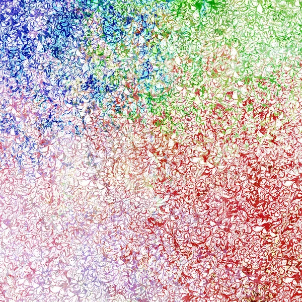 Цветочные Акварели Высокой Четкости Изолированные Поверхности Креативной Текстуры — стоковое фото