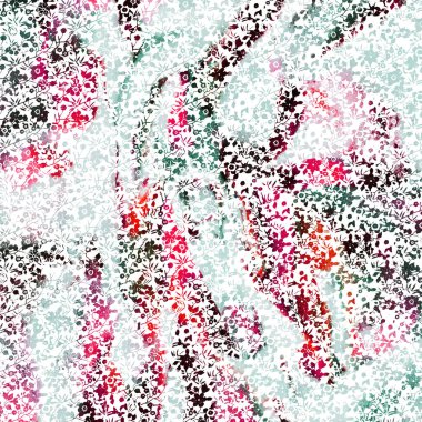 Yaratıcı doku yüzeyinde yüksek çözünürlüklü suluboya tekrarı