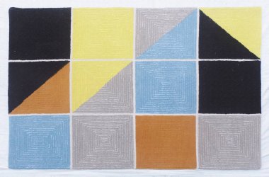 Hand-woven, Tufted Rugs and Carpet with trending patterns and colors in high resolution