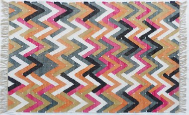 Hand-woven, Tufted Rugs and Carpet with trending patterns and colors in high resolution