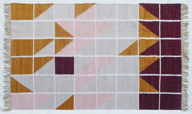 Hand-woven, Tufted Rugs and Carpet with trending patterns and colors in high resolution