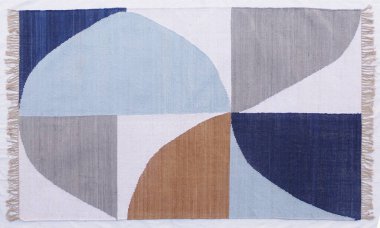 Hand-woven, Tufted Rugs and Carpet with trending patterns and colors in high resolution