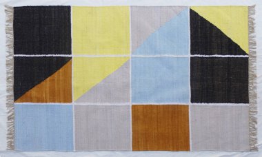 Hand-woven, Tufted Rugs and Carpet with trending patterns and colors in high resolution