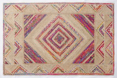 Hand Woven Jute braided Carpet and Rugs with high resolution