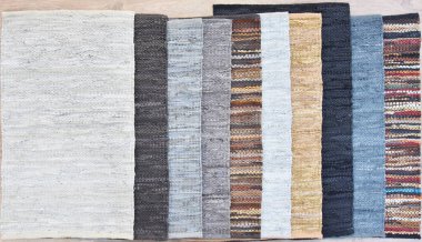 Hand Woven, Tufted Rugs and Carpet with trending patterns and colors in high resolution