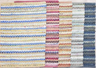 Hand Woven, Tufted Rugs and Carpet with trending patterns and colors in high resolution