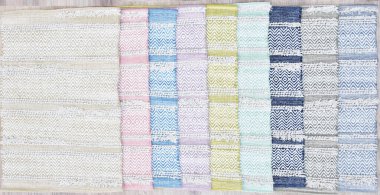 Hand Woven, Tufted Rugs and Carpet with trending patterns and colors in high resolution