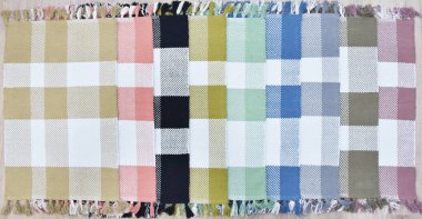 Hand Woven, Tufted Rugs and Carpet with trending patterns and colors in high resolution