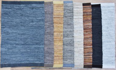 Hand Woven, Tufted Rugs and Carpet with trending patterns and colors in high resolution