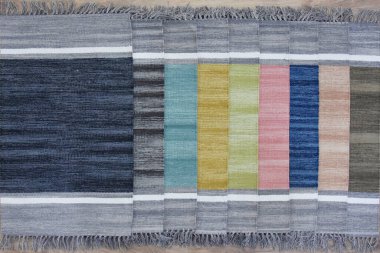 Hand Woven, Tufted Rugs and Carpet with trending patterns and colors in high resolution