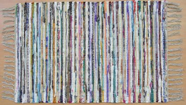 Yüksek çözünürlüklü el dokuması kilim ve halı motifleri ve renkleri