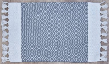 Yüksek çözünürlüklü el dokuması kilim ve halı motifleri ve renkleri