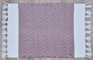 Yüksek çözünürlüklü el dokuması kilim ve halı motifleri ve renkleri