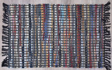 Yüksek çözünürlüklü el dokuması kilim ve halı motifleri ve renkleri