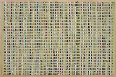 Yüksek çözünürlüklü el dokuması kilim ve halı motifleri ve renkleri