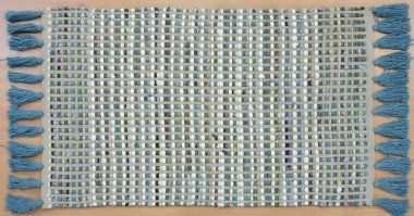 Yüksek çözünürlüklü el dokuması kilim ve halı motifleri ve renkleri