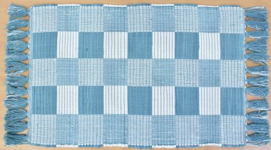 Yüksek çözünürlüklü el dokuması kilim ve halı motifleri ve renkleri