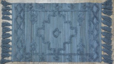 Yüksek çözünürlüklü el dokuması kilim ve halı motifleri ve renkleri