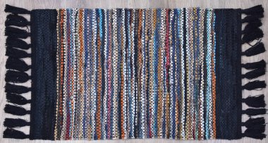 Yüksek çözünürlüklü el dokuması kilim ve halı motifleri ve renkleri