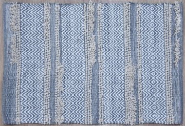 Yüksek çözünürlüklü el dokuması kilim ve halı motifleri ve renkleri