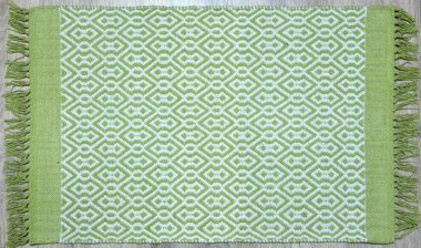 Yüksek çözünürlüklü el dokuması kilim ve halı motifleri ve renkleri