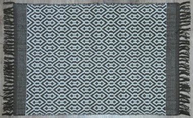 Yüksek çözünürlüklü el dokuması kilim ve halı motifleri ve renkleri