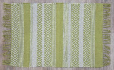 Yüksek çözünürlüklü el dokuması kilim ve halı motifleri ve renkleri