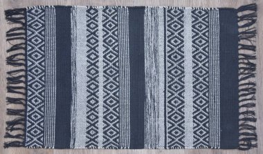 Yüksek çözünürlüklü el dokuması kilim ve halı motifleri ve renkleri