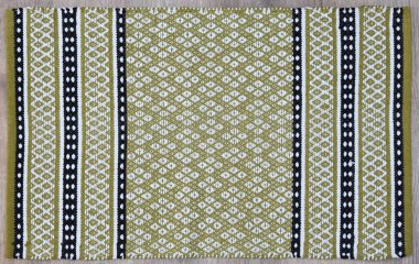 Yüksek çözünürlüklü el dokuması kilim ve halı motifleri ve renkleri