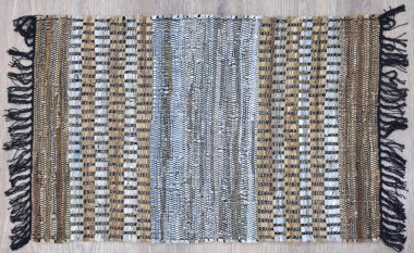 Yüksek çözünürlüklü el dokuması kilim ve halı motifleri ve renkleri