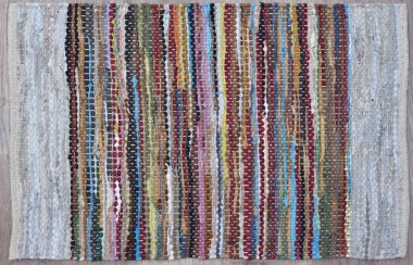 Yüksek çözünürlüklü el dokuması kilim ve halı motifleri ve renkleri