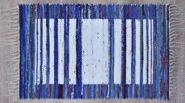 Yüksek çözünürlüklü el dokuması kilim ve halı motifleri ve renkleri