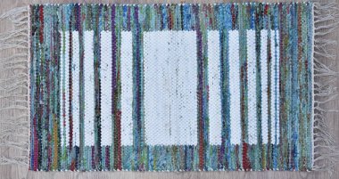 Yüksek çözünürlüklü el dokuması kilim ve halı motifleri ve renkleri