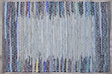 Yüksek çözünürlüklü el dokuması kilim ve halı motifleri ve renkleri