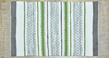 Yüksek çözünürlüklü el dokuması kilim ve halı motifleri ve renkleri