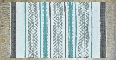 Yüksek çözünürlüklü el dokuması kilim ve halı motifleri ve renkleri