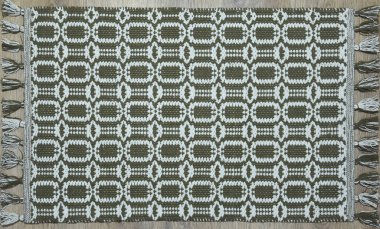 Yüksek çözünürlüklü el dokuması kilim ve halı motifleri ve renkleri