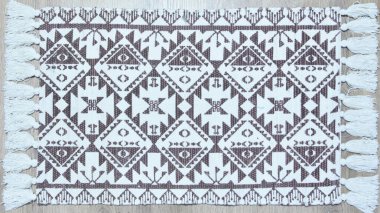 Yüksek çözünürlüklü orijinal el dokuması kilim ve halı motifleri ve renkleri