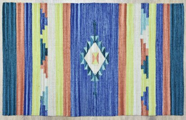 Yüksek çözünürlüklü orijinal el dokuması kilim ve halı motifleri ve renkleri