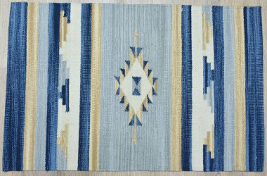 Yüksek çözünürlüklü orijinal el dokuması kilim ve halı motifleri ve renkleri
