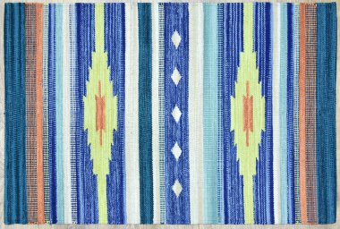 Yüksek çözünürlüklü orijinal el dokuması kilim ve halı motifleri ve renkleri