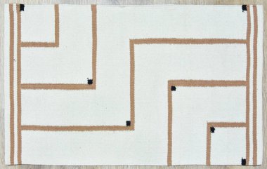 Yüksek çözünürlüklü orijinal el dokuması kilim ve halı motifleri ve renkleri