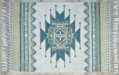Yüksek çözünürlüklü orijinal el dokuması kilim ve halı motifleri ve renkleri
