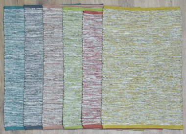 Yüksek çözünürlüklü orijinal el dokuması kilim ve halı motifleri ve renkleri