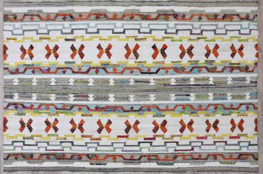 Yüksek çözünürlüklü orijinal el dokuması kilim ve halı motifleri ve renkleri