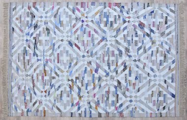 Yüksek çözünürlüklü orijinal el dokuması kilim ve halı motifleri ve renkleri