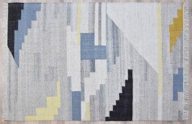 Yüksek çözünürlüklü orijinal el dokuması kilim ve halı motifleri ve renkleri