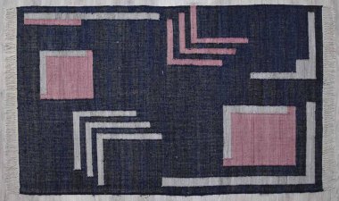 Yüksek çözünürlüklü orijinal el dokuması kilim ve halı motifleri ve renkleri