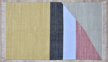 Yüksek çözünürlüklü orijinal el dokuması kilim ve halı motifleri ve renkleri