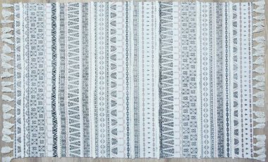 Yüksek çözünürlüklü orijinal el dokuması kilim ve halı motifleri ve renkleri